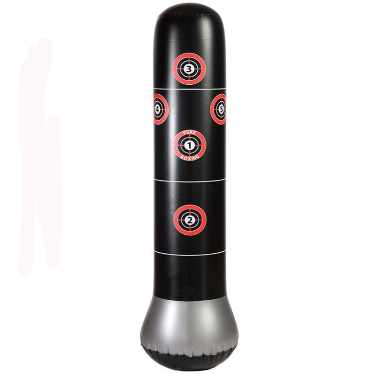 Inflatable Stand-Up Punching Bag for Stress Relief