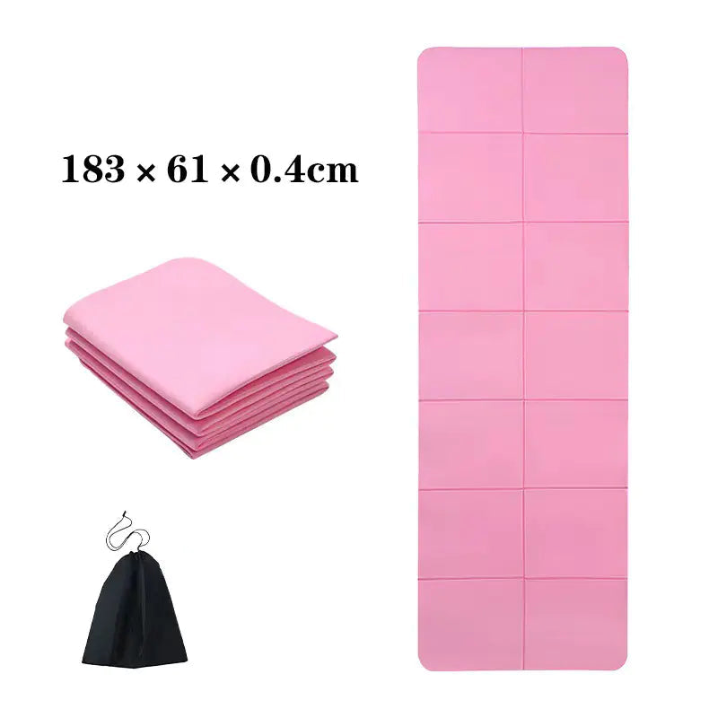 TPE Folding Yoga Mat for Napping and Relaxation
