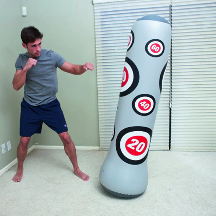 Inflatable Stand-Up Punching Bag for Stress Relief