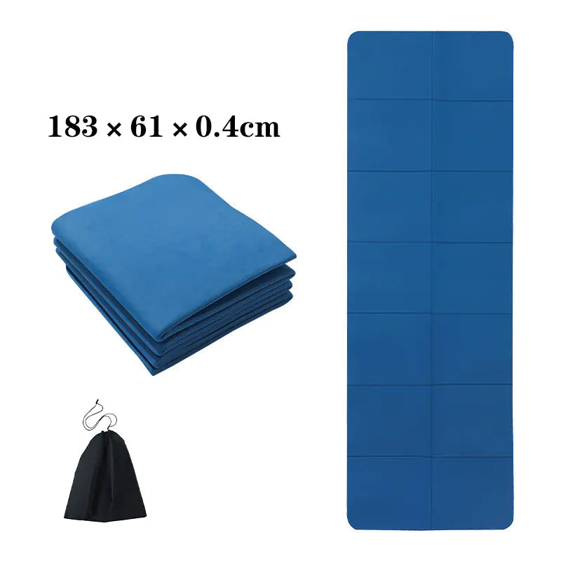 TPE Folding Yoga Mat for Napping and Relaxation