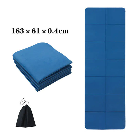 TPE Folding Yoga Mat for Napping and Relaxation