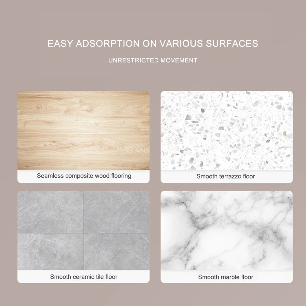 Sit-Up Assistant for Home Fitness with Suction Fixation