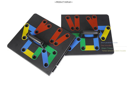 Multipurpose Push-Up Board for Beginners (W Shape)