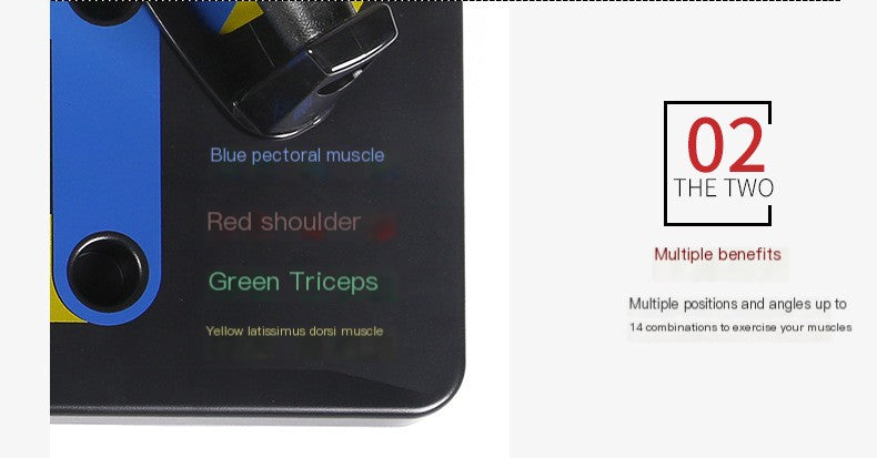 Multipurpose Push-Up Board for Beginners (W Shape)