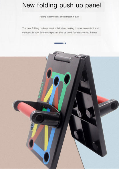 Multipurpose Push-Up Board for Beginners (W Shape)