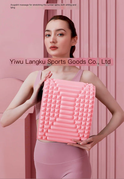 New Lumbar Support Massaging Stretch Yoga Mat