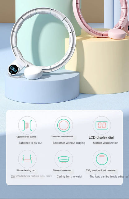 Smart Hula Hoop for Weight Loss and Waist Trimming