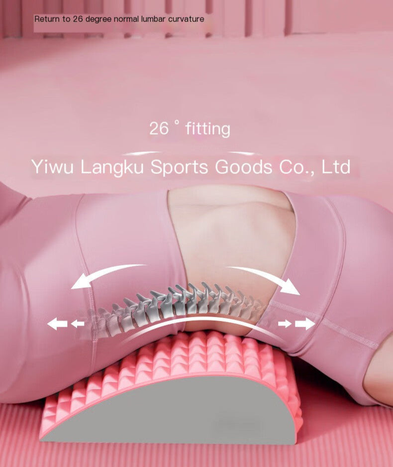 New Lumbar Support Massaging Stretch Yoga Mat