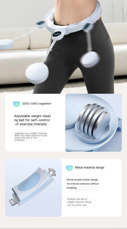 Smart Hula Hoop for Weight Loss and Waist Trimming