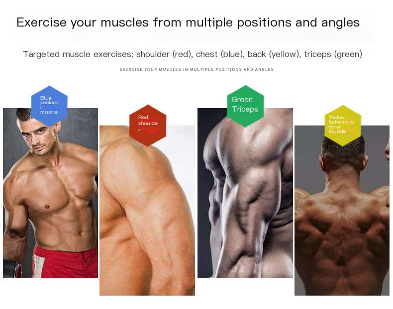 Multipurpose Push-Up Board for Beginners (W Shape)