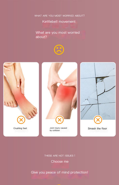 Kettlebell and Dumbbell Set for Home Fitness