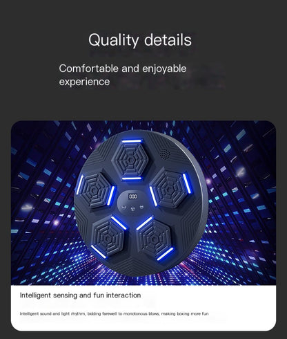 Smart Bluetooth Punching Machine with Light for Home Fitness