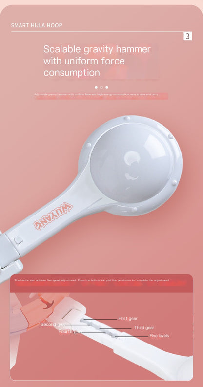 Smart Counting Hula Hoop for Women's Fitness