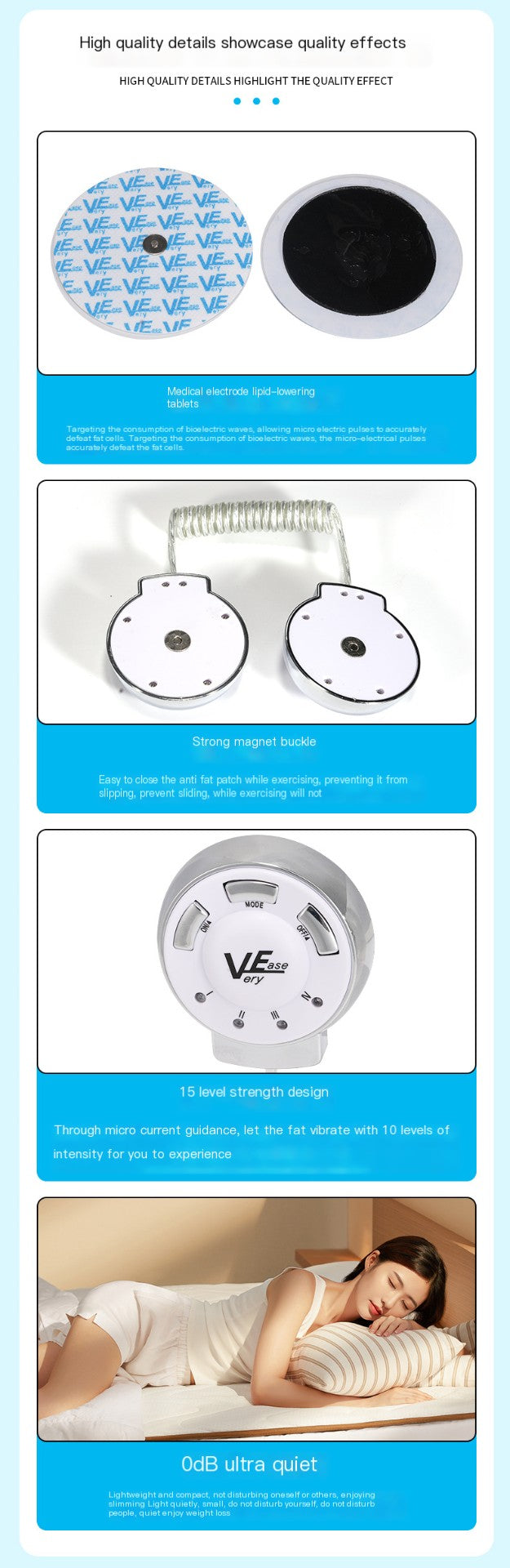 VE Body Shaping Waist Massager for Home Fitness