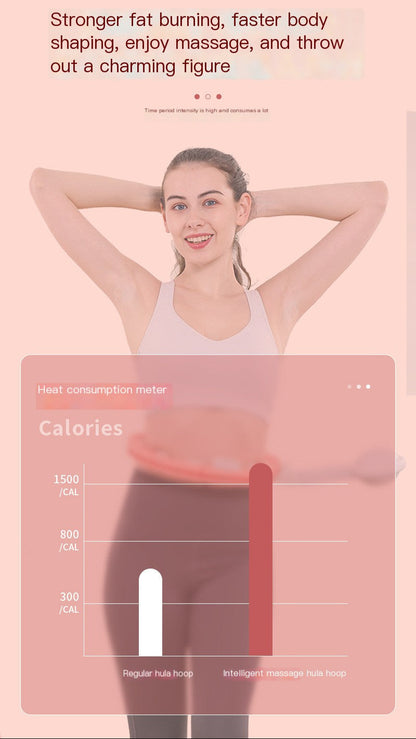 Smart Counting Hula Hoop for Women's Fitness