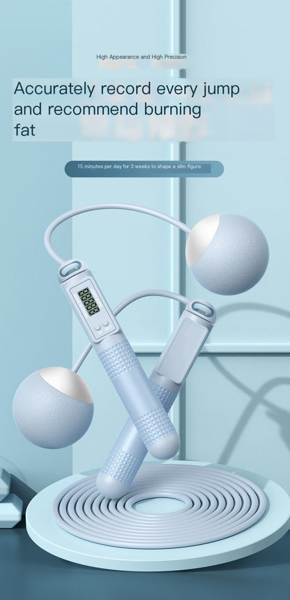 Smart Weighted Jump Rope with Electronic Counter