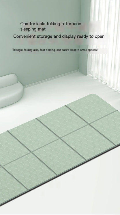 TPE Folding Yoga Mat for Napping and Relaxation