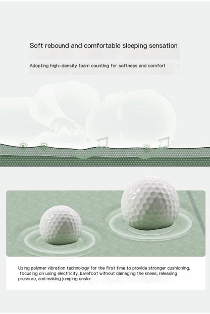 TPE Folding Yoga Mat for Napping and Relaxation