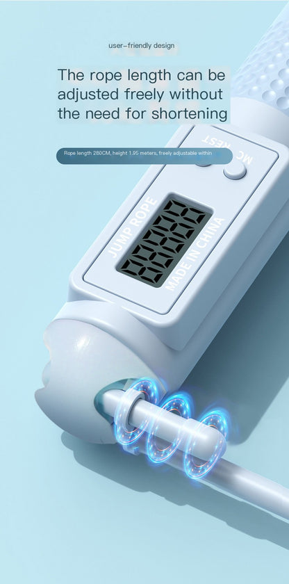 Smart Weighted Jump Rope with Electronic Counter