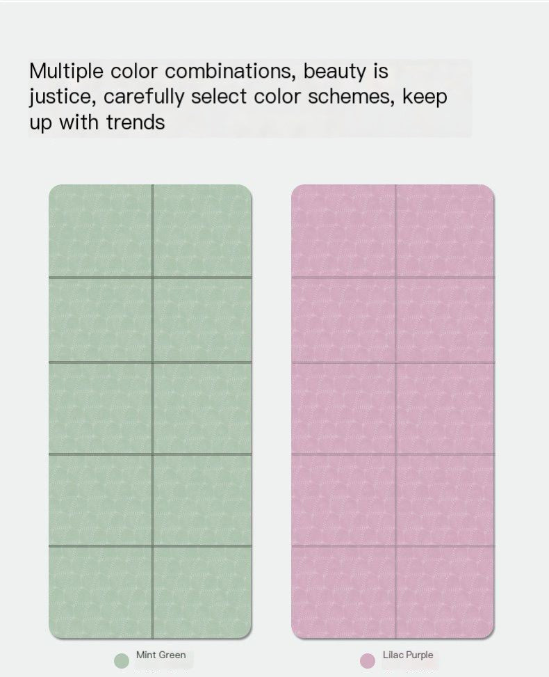 TPE Folding Yoga Mat for Napping and Relaxation