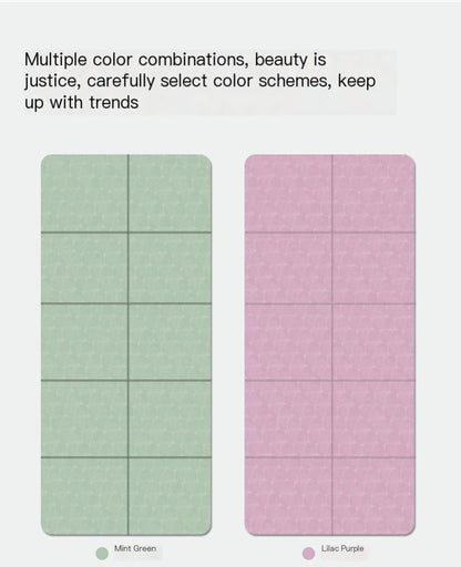 TPE Folding Yoga Mat for Napping and Relaxation